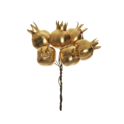 PICK 6 MELOGRANI ORO 11 CM