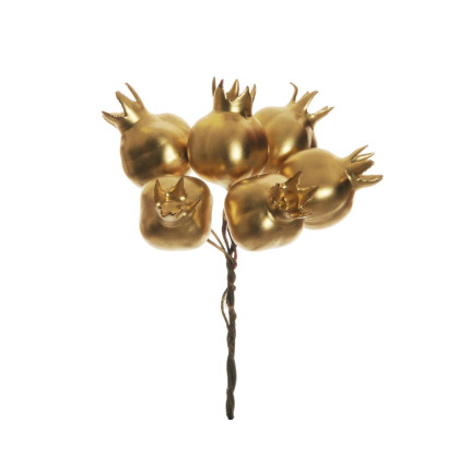 PICK 6 MELOGRANI ORO 11 CM