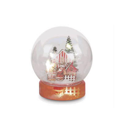 Boule De Neige Xmas Market 10cm