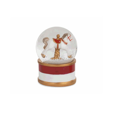 Boule De Neige Con Cavallino 9cm