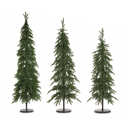 ALBERO DI NATALE LIVIGNO NATURAL LOOK SLIM
