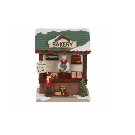 BAKERY LUMINOSO CON LED 18CM