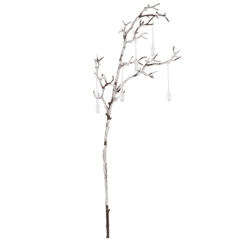 RAMO CON DECORI PENDENTI 111CM