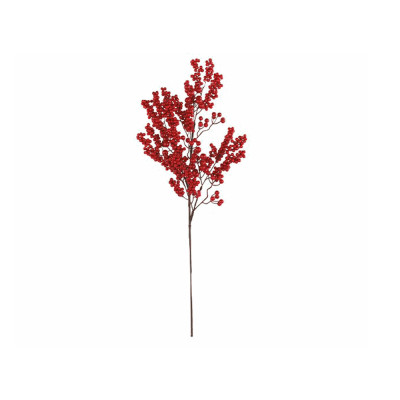 RAMO CON BACCHE ROSSE 85CM