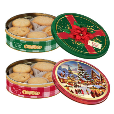 BISCOTTI AL BURRO IN SCATOLA DI LATTA REGALO 114GR
