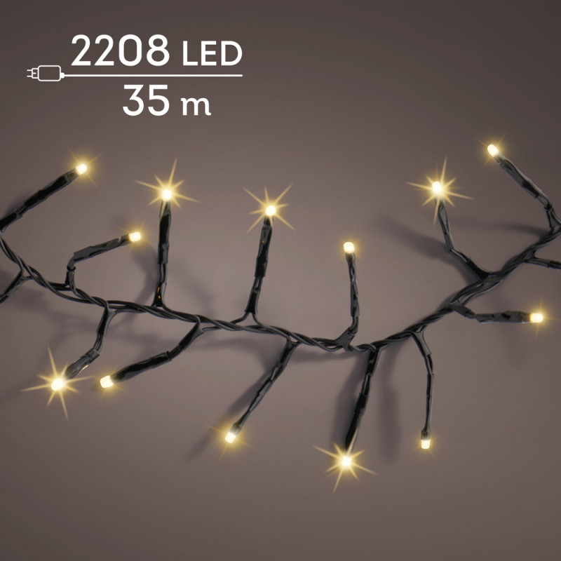 Luci natalizie LED excellent oro soft, interno/esterno | Incartare