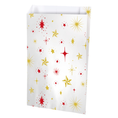 BUSTE IN CARTA KRAFT PLUIE D'ETOILES