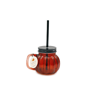TAZZA ZUCCA CON CANNUCCIA E TAPPO
