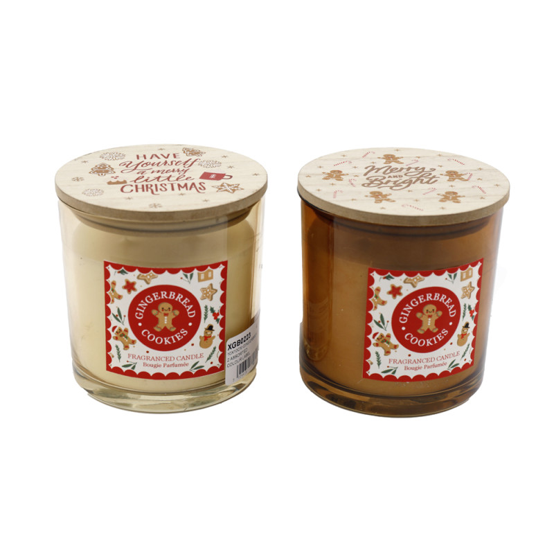 CANDELE COOKIES CON TAPPO IN LEGNO