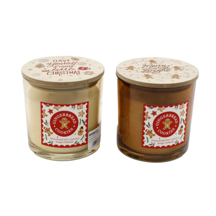 CANDELE COOKIES CON TAPPO IN LEGNO