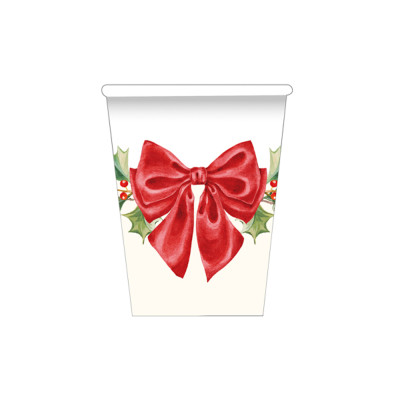 Bicchieri In Carta  Christmas Garland (8 Pezzi)
