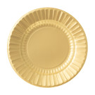 Piatti In Carta Oro Satin (8 Pezzi)
