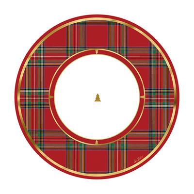 Piatti In Carta Modern Scottish (8 Pezzi) 2