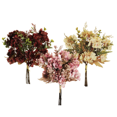 Ramo con 4 Ortensie 37 cm