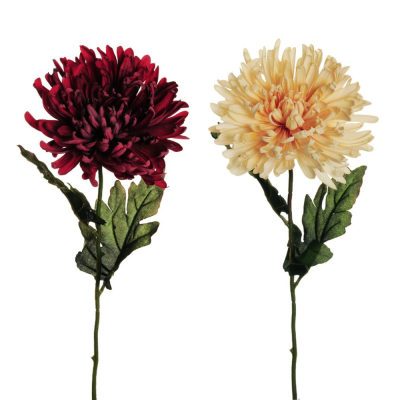 Crisantemo Decorativo Dry Look 70 cm
