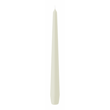 Candela conica avorio