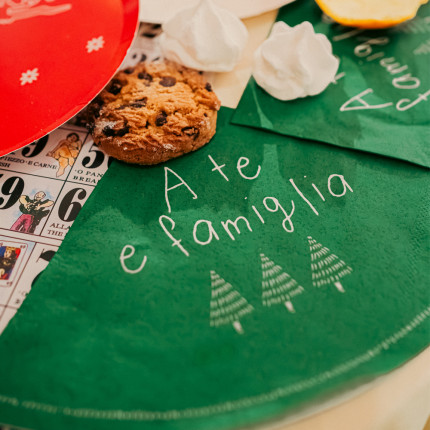 Tovaglioli Spirito Del Natale ambientata (16 Pezzi)
