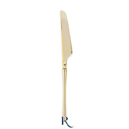 Coltello Classic Gold Riutilizzabili (12 Pezzi)