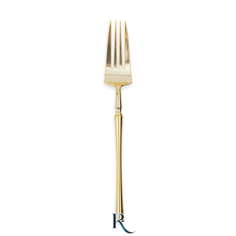 Forchetta Classic Gold Riutilizzabili (12 Pezzi)