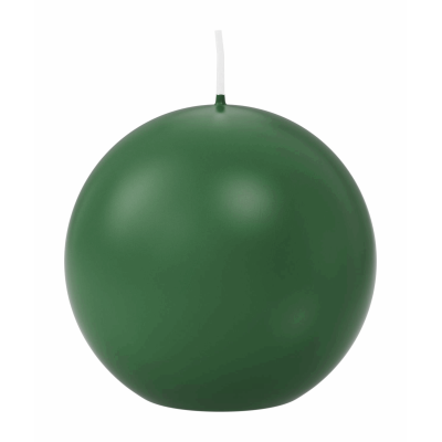 Candela Sferica Tinta Unita Verde 2