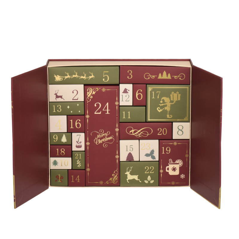 Calendario Dell'avvento A Libro