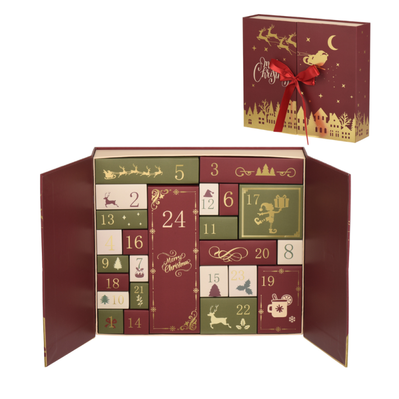 Calendario Dell'avvento A Libro