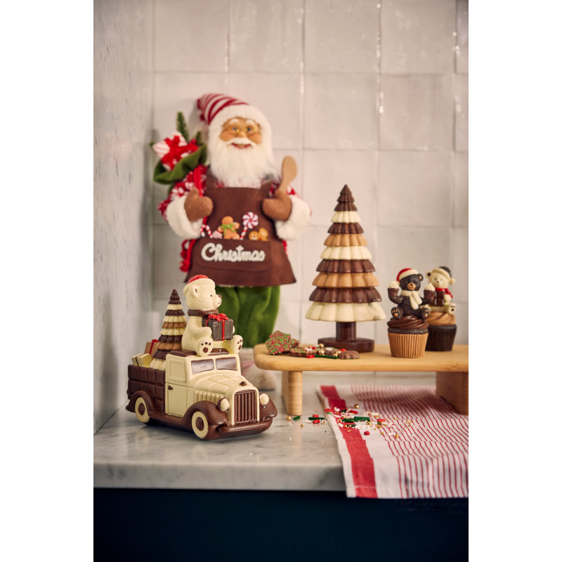 Cupcake Decorativo in Poliresina Con Orsetto 12cm