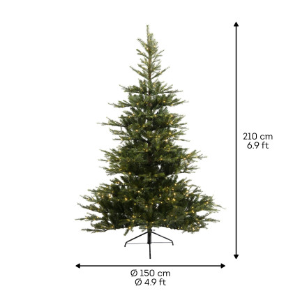 Albero Di Natale Grandis Real Look