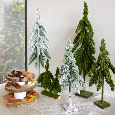 Mini Albero Flurry Fir Glitter 45cm 2