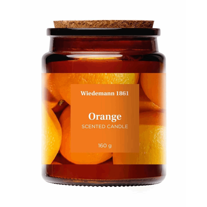 Candela In Vetro Profumata Orange