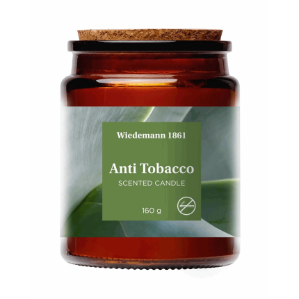 Candela In Vetro Profumata Tabacco