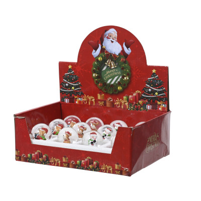 Mini Boule de Neige Xmas 6cm 2