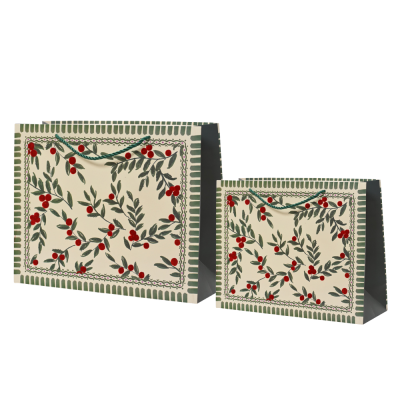 Sacchetto In Carta Bacche Rosse
