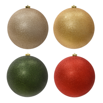 Palla Decorativa Glitter 20cm