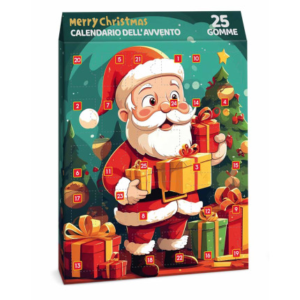 Calendario Avvento Gomme
