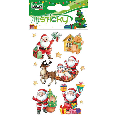 Stickers Natalizio 3D 2