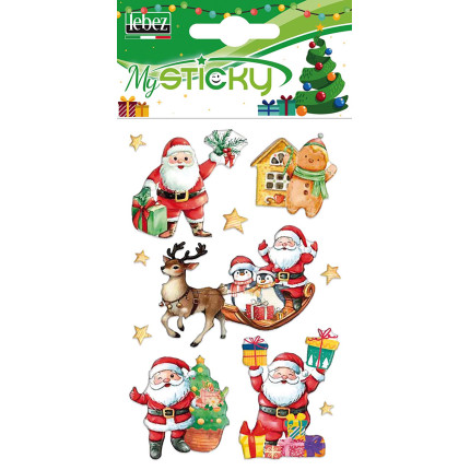 Stickers Natalizio 3D