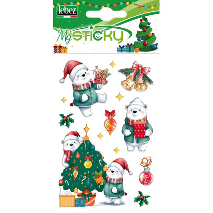 Stickers Natalizio 3D