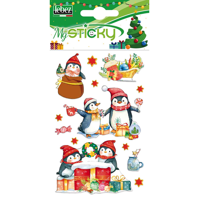 Stickers Natalizio 3D