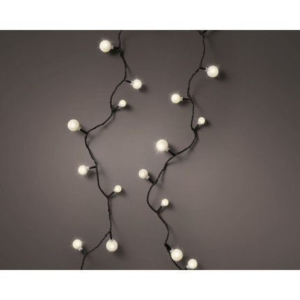 Luci Cherry Bianche per Albero di Natale