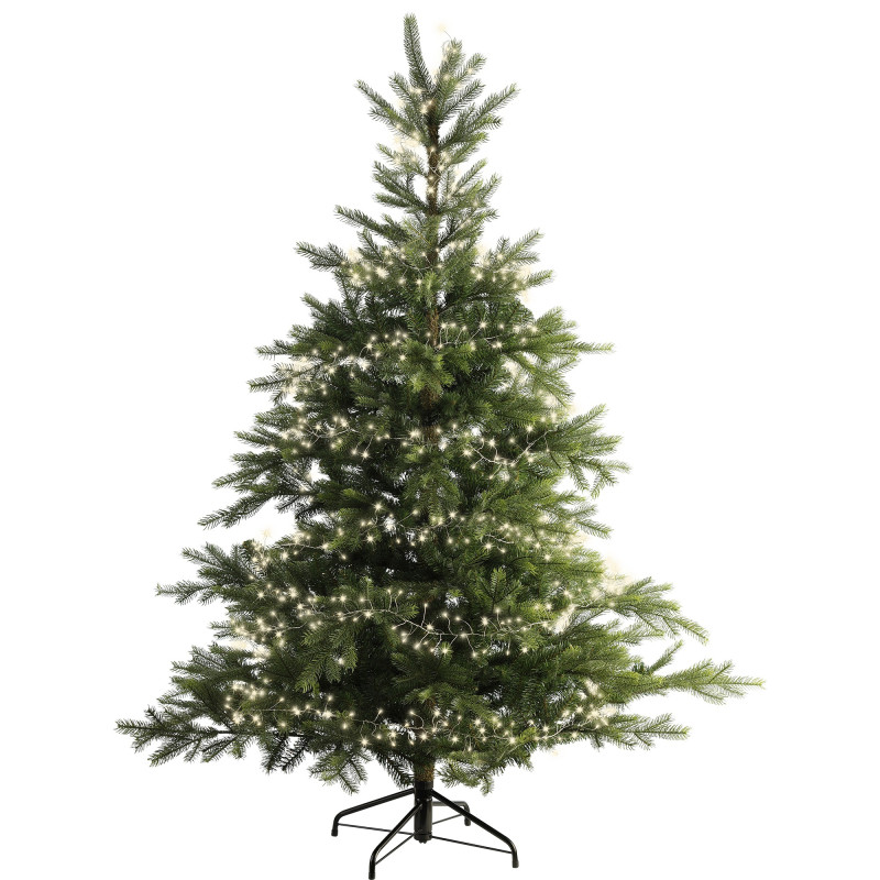 Filo metallico con led a luce calda 12mt