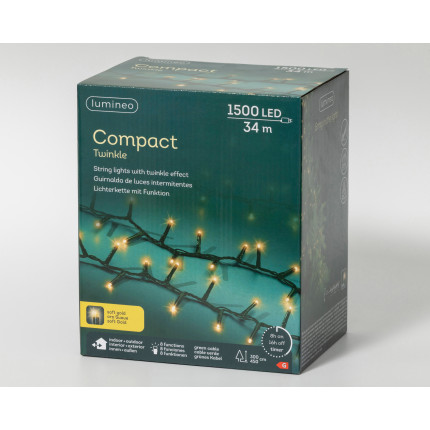 Luci di natale led compact 3400cm