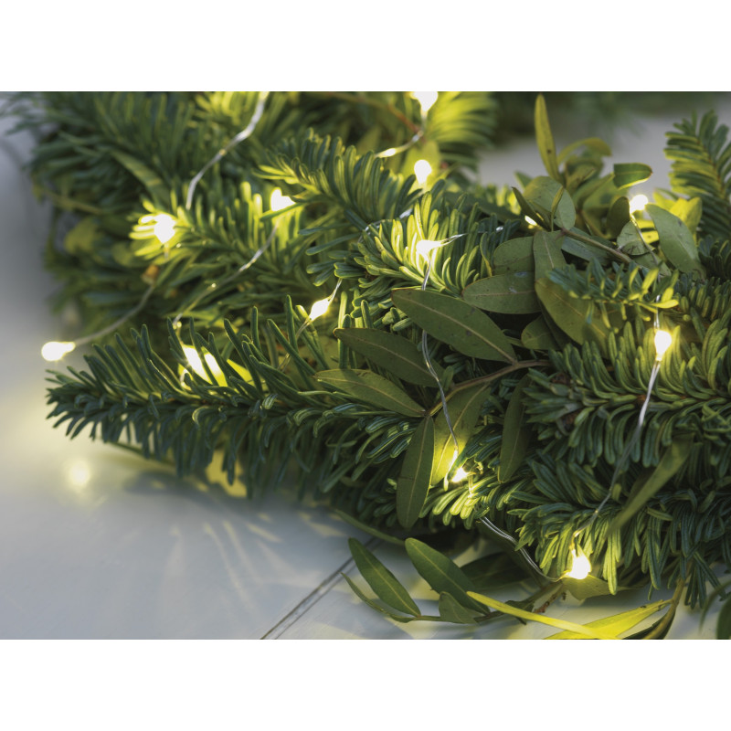 Filo Metal 180 Micro Led Luce Calda 895cm