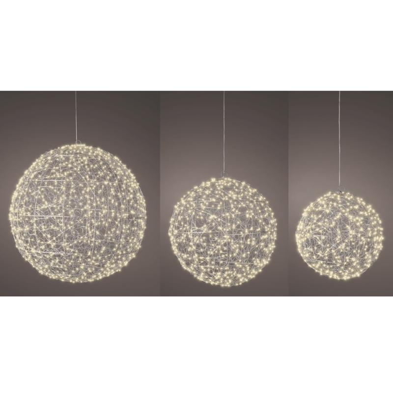 Sfera Decorativa Luminosa a Luce Fissa