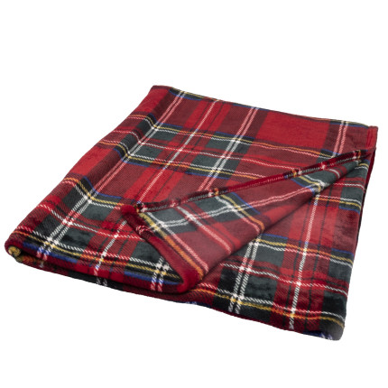 Plaid scozzese in flanella