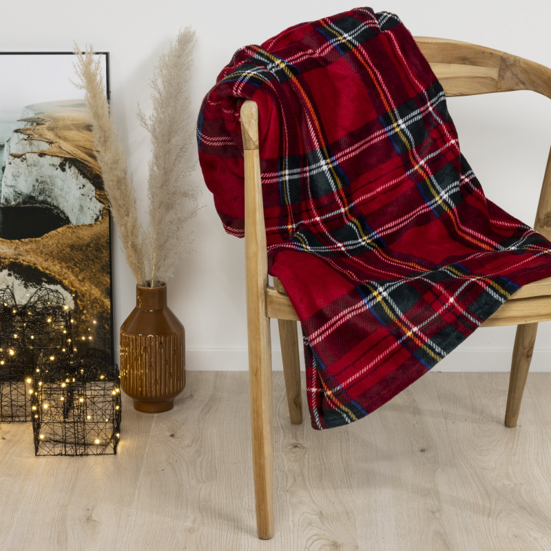 Plaid scozzese in flanella