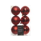 Palline per Albero di Natale 8cm (6 pezzi)