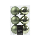 Palline per Albero di Natale 8cm (6 pezzi)