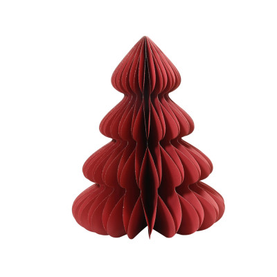 Albero di Natale plissé in carta 60cm