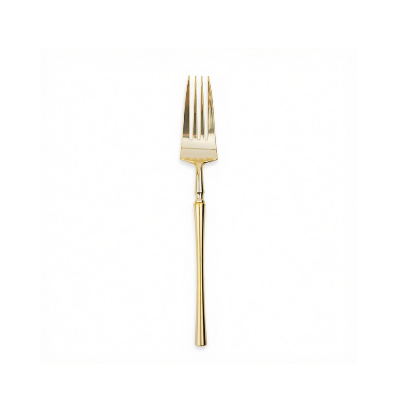 Forchetta Classic Gold Riutilizzabili (12 Pezzi)
